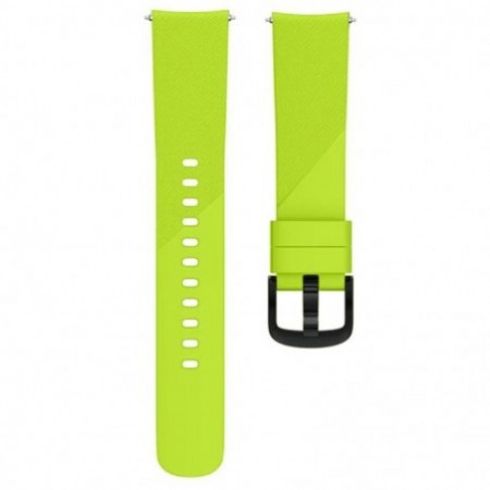 Силиконова каишка, съвместима със Galaxy Watch7|Watch 6|Watch 5|Huawei Watch GT4|GT3|GT3 Pro|GT2 42mm, Зелено