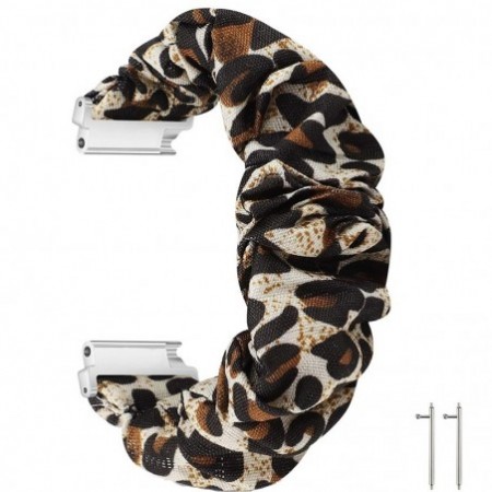 Еластична текстилна каишка, съвместима със Galaxy Watch7|Watch 6|Watch 5|Huawei Watch GT4|GT3|GT3 Pro|GT2 42mm, Скрънчи 3