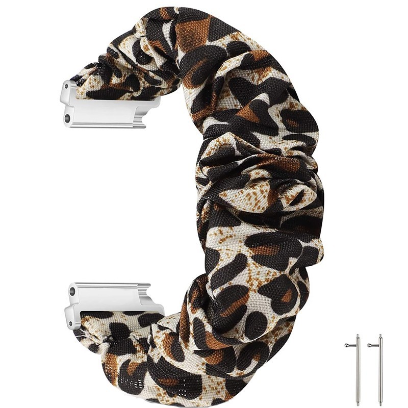 Еластична текстилна каишка, съвместима със Galaxy Watch7|Watch 6|Watch 5|Huawei Watch GT4|GT3|GT3 Pro|GT2 42mm, Скрънчи 3