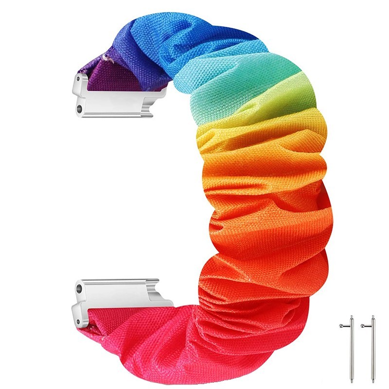 Еластична текстилна каишка, съвместима със Galaxy Watch7|Watch 6|Watch 5|Huawei Watch GT4|GT3|GT3 Pro|GT2 42mm, Скрънчи 4