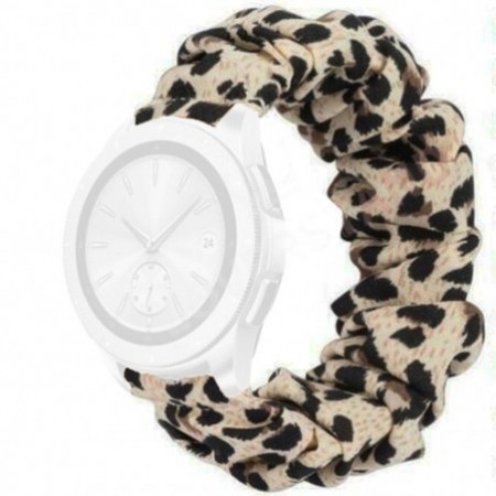 Еластична текстилна каишка, съвместима със Galaxy Watch7|Watch 6|Watch 5|Huawei Watch GT4|GT3|GT3 Pro|GT2 42mm, Скрънчи 8