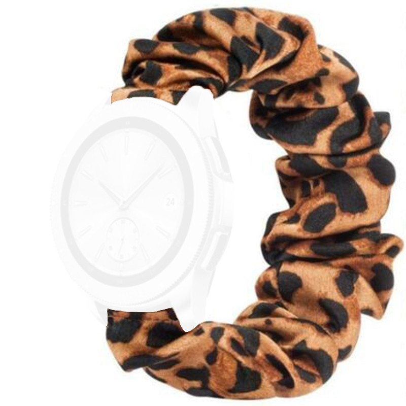 Еластична текстилна каишка, съвместима със Galaxy Watch7|Watch 6|Watch 5|Huawei Watch GT4|GT3|GT3 Pro|GT2 42mm, Скрънчи 9