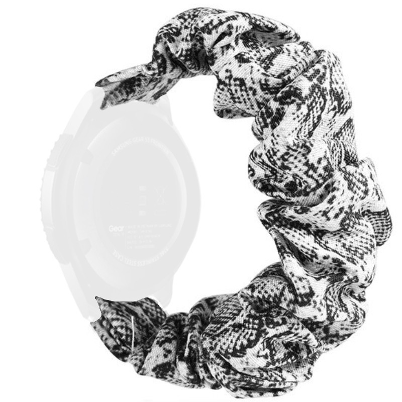 Еластична текстилна каишка, съвместима със Galaxy Watch7|Watch 6|Watch 5|Huawei Watch GT4|GT3|GT3 Pro|GT2 42mm, Скрънчи 11