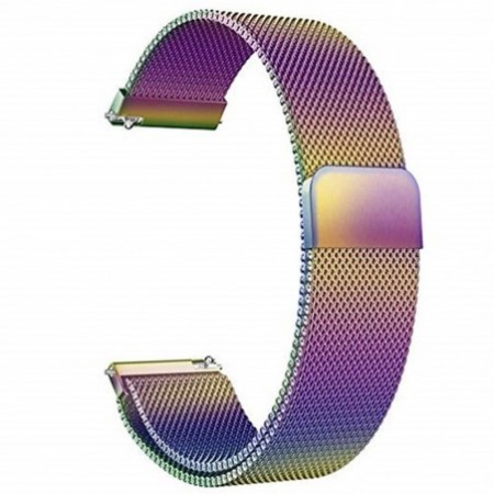 Стоманена каишка, съвместима със Galaxy Watch7|Watch 6|Watch 5|Huawei Watch GT4|GT3|GT3 Pro|GT2 42mm, Хамелеон