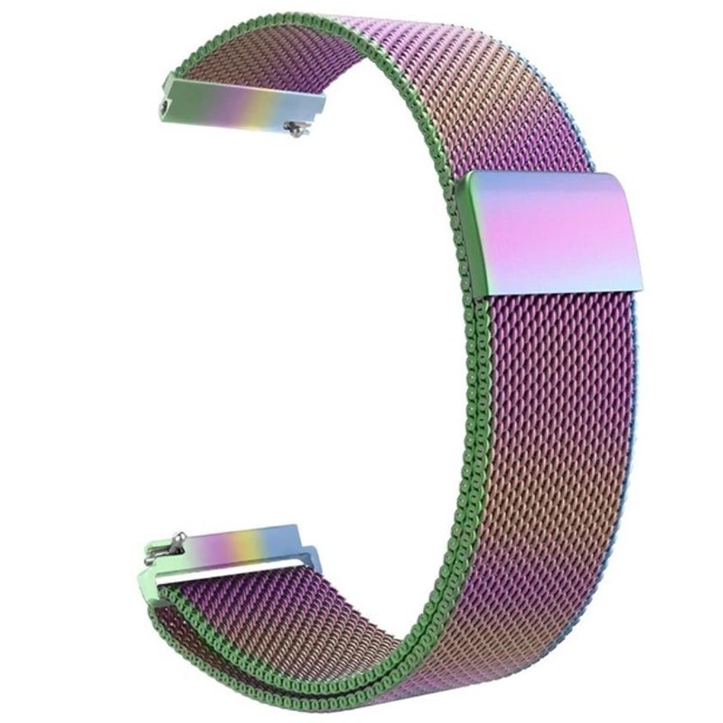Метална каишка, съвместима с Huawei Watch GT5, GT4, GT3, GT2 46mm, GT 2e, Galaxy Watch 3 45mm Milanese Loop, Камелеон