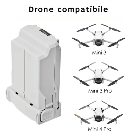 Батерия за дрон DJI Mini 3/3 Pro/4 Pro – 3850mAh LiPo резервен акумулатор