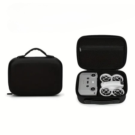 Твърд калъф за DJI Neo Fly More Combo – компактен куфар с отделения, черен