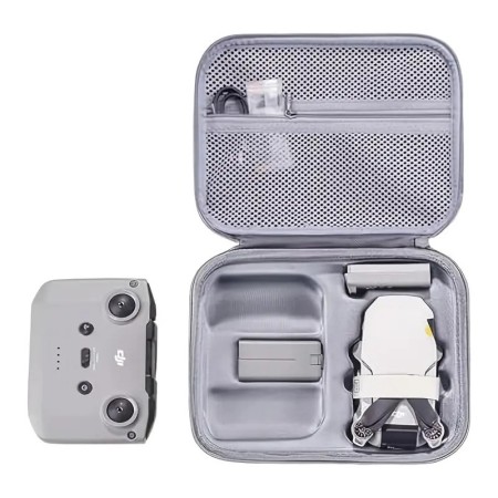 Твърд калъф за DJI Mini 2/2 SE/4K – компактен корпус с отделения за дрон и аксесоари